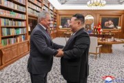 北流金正恩会见绍伊古 称将继续支持俄对乌行动